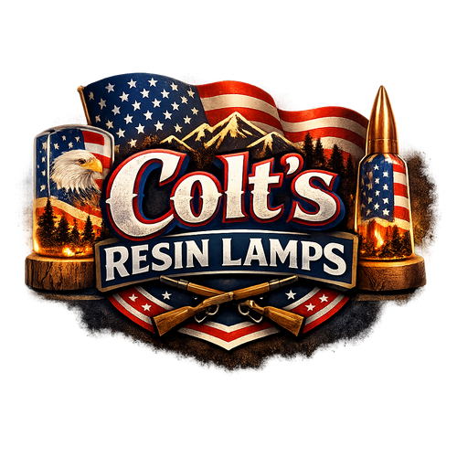 Colt's Resin Lamps